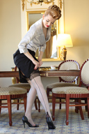Light Grey Glamour Spanish Heel
