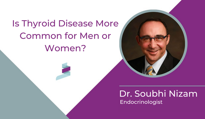 Is thyroid disease more common for men or women?